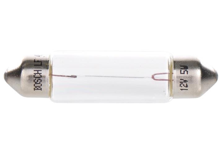 Bec de iluminare pentru număr de circulație BOSCH PURE LIGHT SV8,5 12V 5W (11x41mm), 1 987 302 225